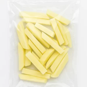Papas peladas bastón 10 cms