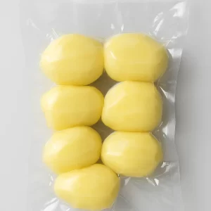 Papas peladas entera